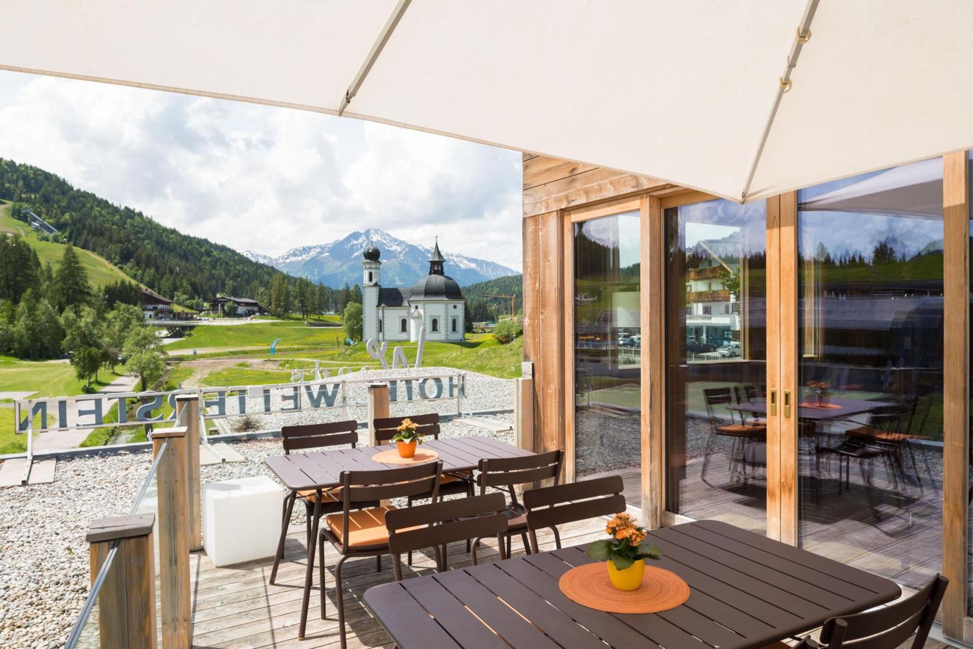 Hotel Wetterstein Зеефелд в Тирол Екстериор снимка